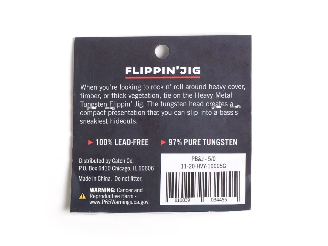 Heavy Metal Tungsten Flippin Jig 4 Heavy Metal Tungsten Flippin Jig - Image 2