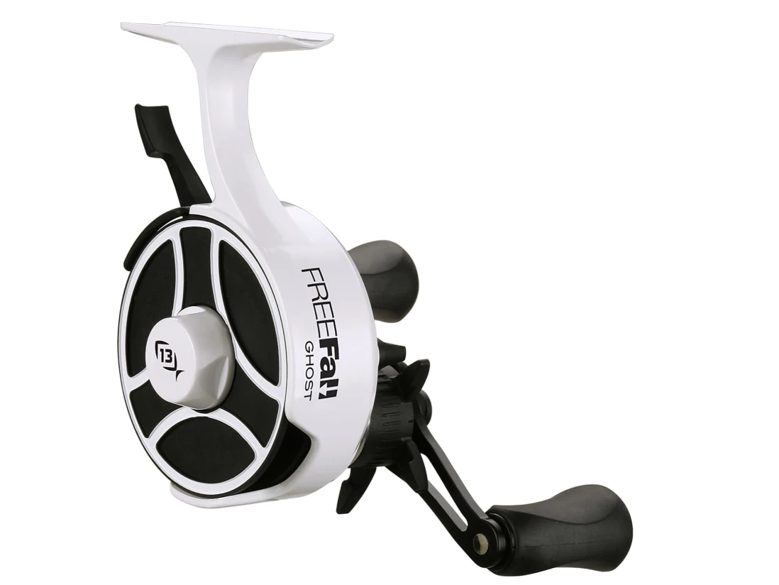 13 Fishing FreeFall Ghost Inline Ice Fishing Reel 5 13 Fishing FreeFall Ghost Inline Ice Fishing Reel - Image 3