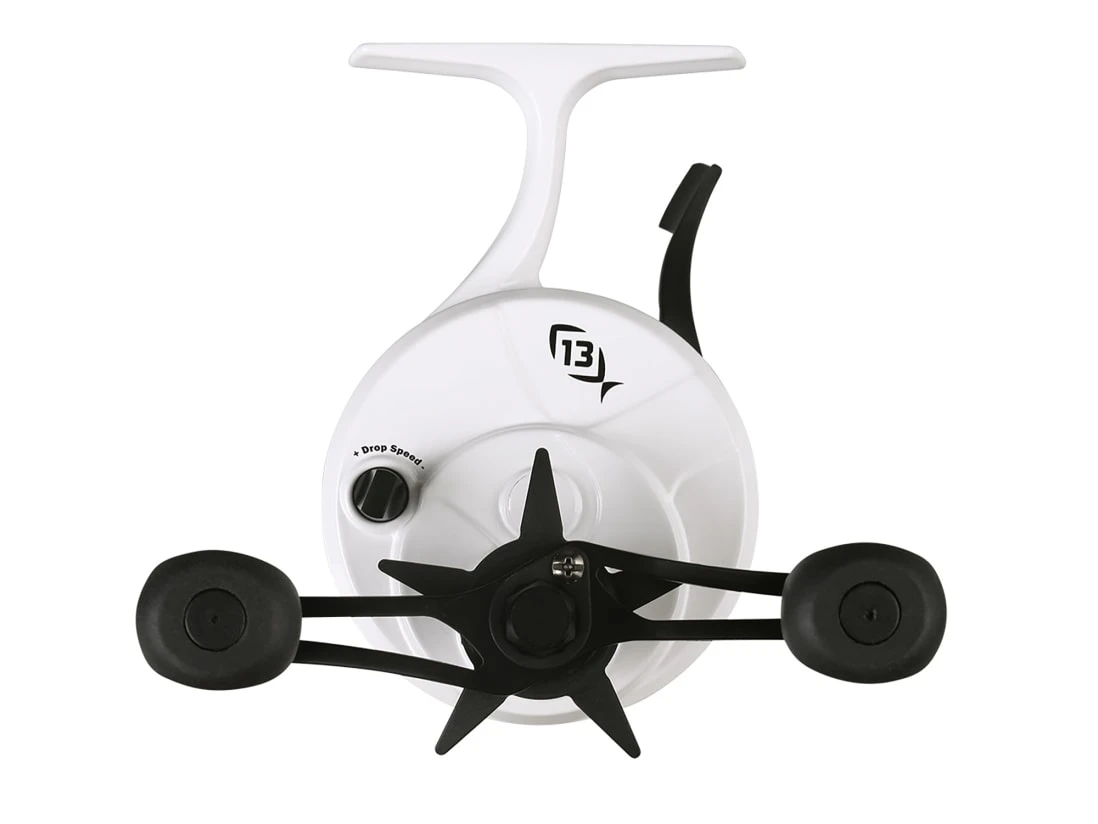 13 Fishing FreeFall Ghost Inline Ice Fishing Reel 7 13 Fishing FreeFall Ghost Inline Ice Fishing Reel - Image 5