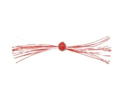 Clam Silkie Jig Trailer -Strike King Store clam redwhite silkiejigtrailer 10 30 cpt 10002a