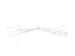 Clam Silkie Jig Trailer -Strike King Store clam white silkiejigtrailer 10 30 cpt 10002b